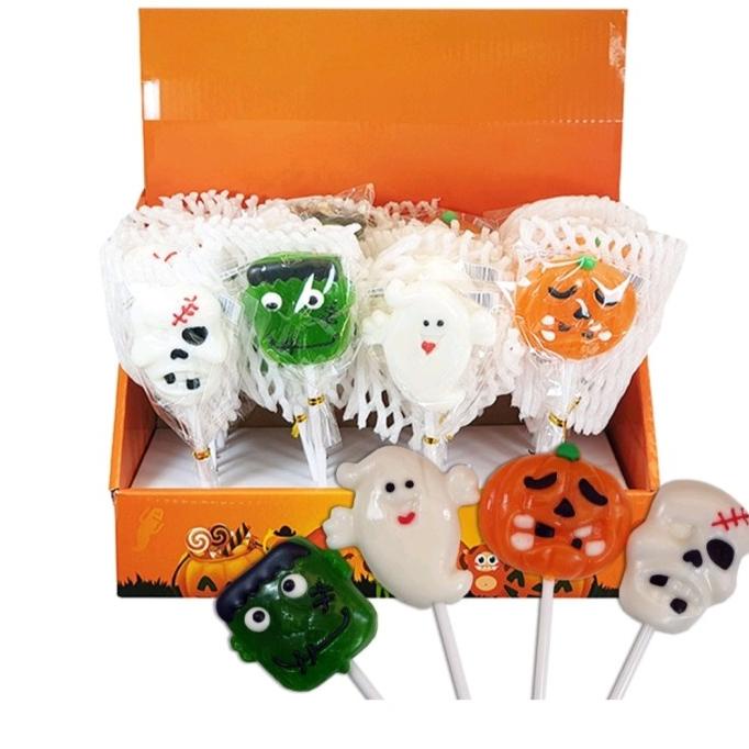 

TERLARIS Halloween Lollipop Candy Permen Korea Hallowen /PERMEN LUNAK/PERMEN VIRAL/PERMEN MILO/PERMEN YUPI/PERMEN JADUL/PERMEN KARET