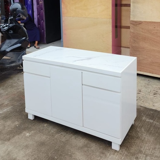 Kitchen Set Bawah Granit / Meja Kompor 3 Pintu / Meja Dapur / Rak Piring / rak kompor