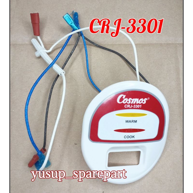 Lampu indikator Rice cooker mejikom Cosmos CRJ-3301 + body/cover