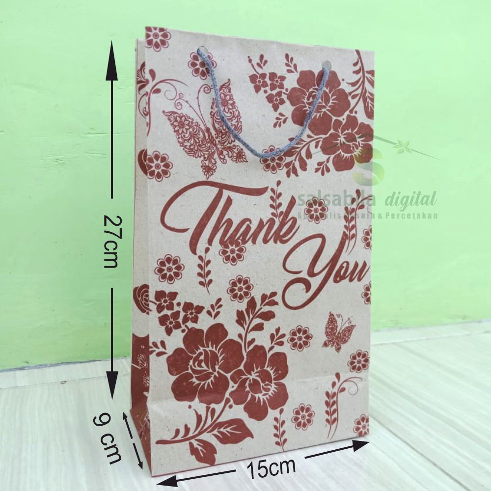 Jual Paper Bag Motif Batik Uk X X Paperbag Wafer Paperbag Khitanan