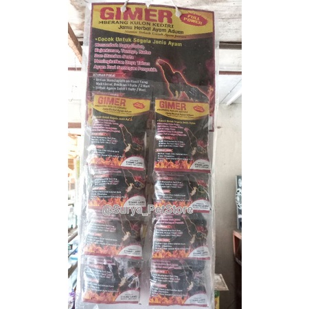 GIMER Jamu Herbal Ayam Aduan