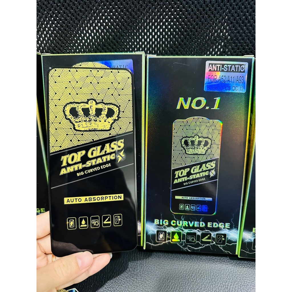 TOP TEMPERED GLASS ANTI STATIC IPHONE 14 PROMAX 14 PRO MAX / PLUS 13 PRO 13 MINI 12 12 PRO 11 PROMAX X XR XSMAX CLEAR BENING 0.4MM HIGH QUALITY