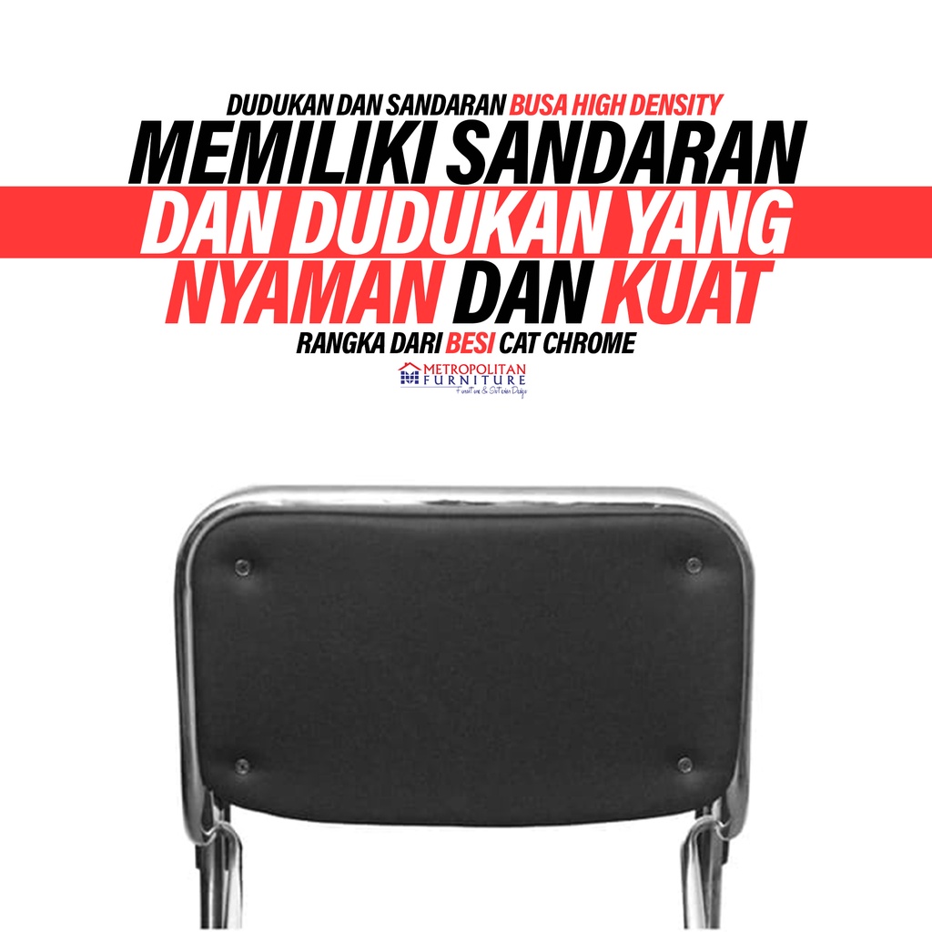 Mee Do Kursi Kantor Hadap Kerja Staff Rapat Office chair Meeting Minimalis Belajar