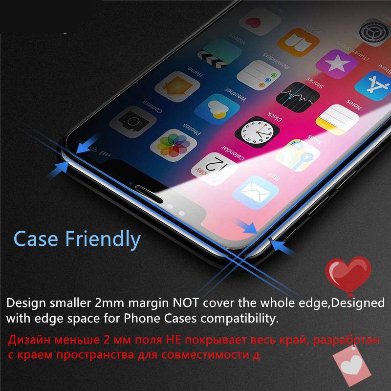 2pcs Pelindung Layar Tempered Glass Full Cover Untuk Vivo Z5X