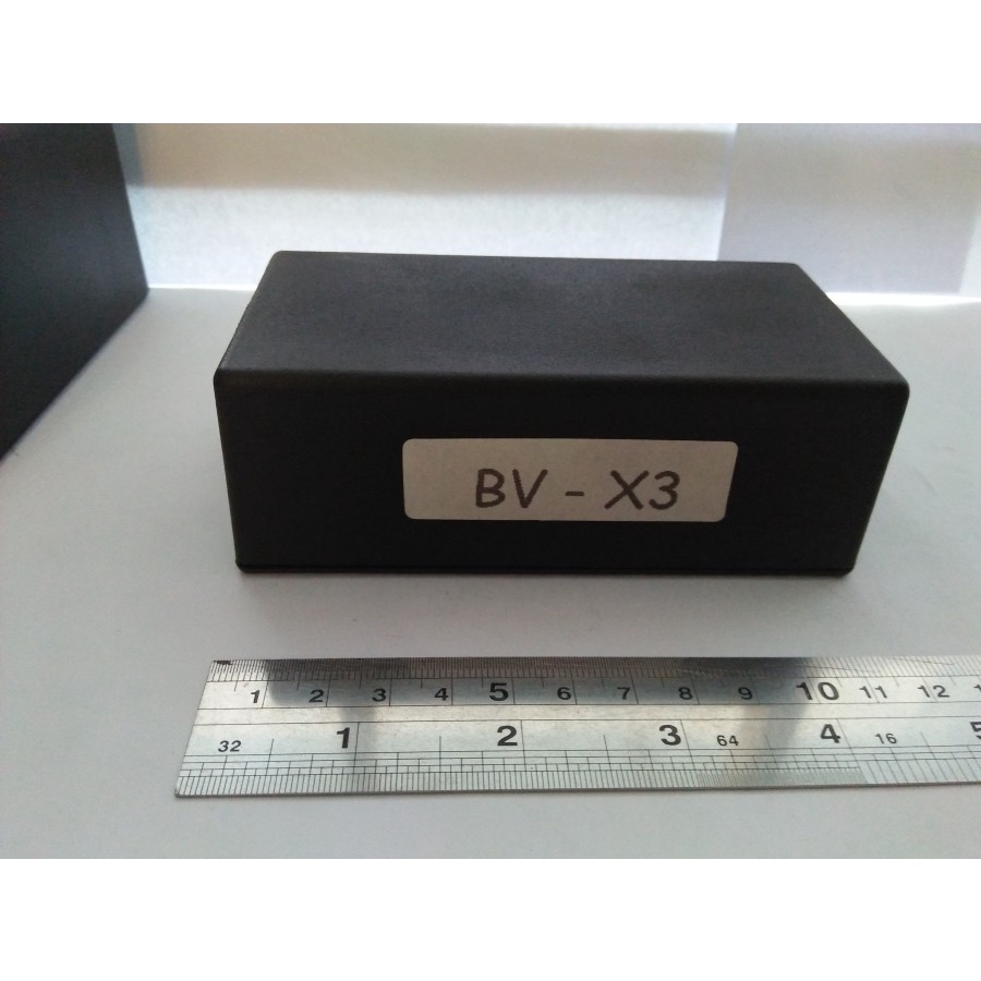 Box Plastik Hitam Type X3 Kotak Elektronik Panel Mikrotik Project