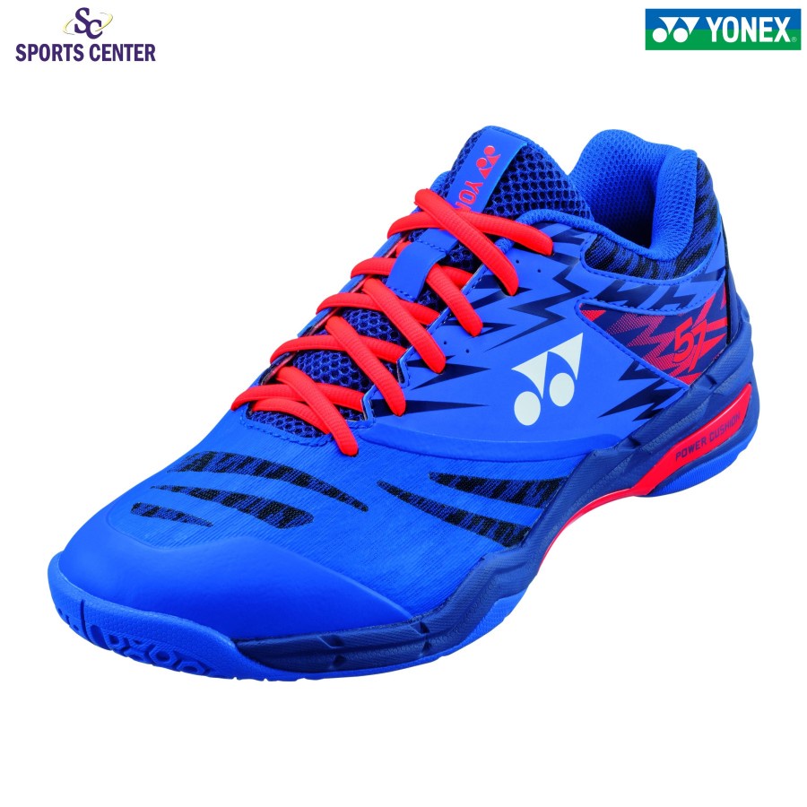 New Sepatu Badminton Yonex Power Cushion 57 / SHB 57 Royal Blue