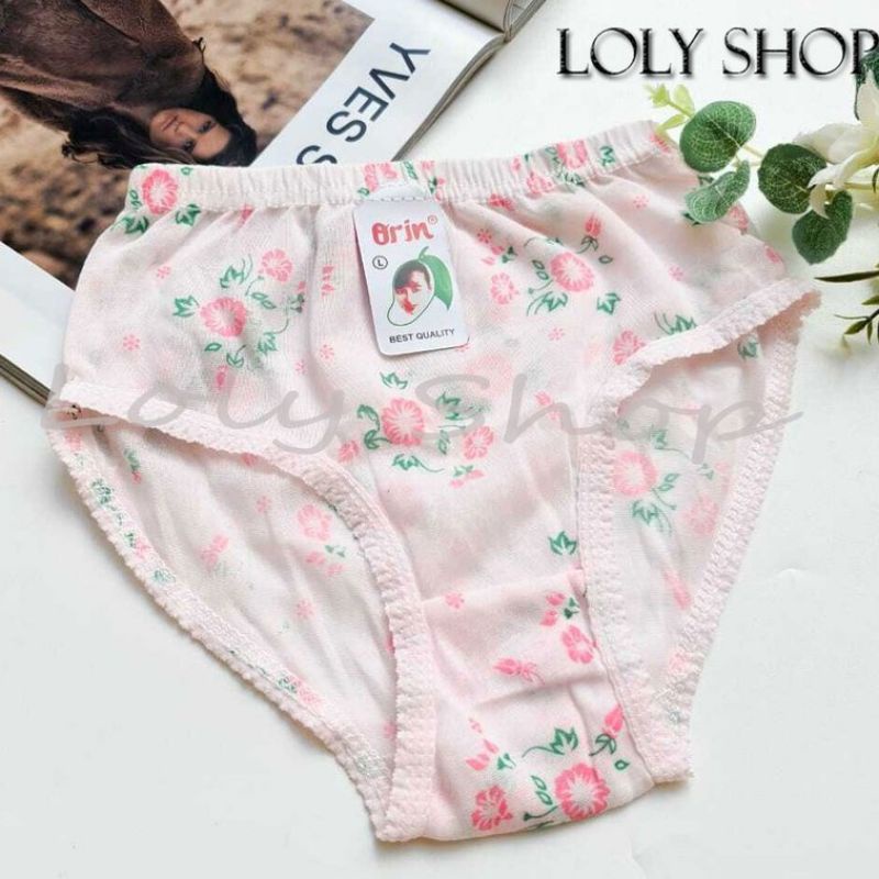 CELANA DALAM WANITA JADUL MOTIF BUNGA[12pcs] Celana Dalam Wanita | CD LIA Motif Bunga | CD LIA Murah