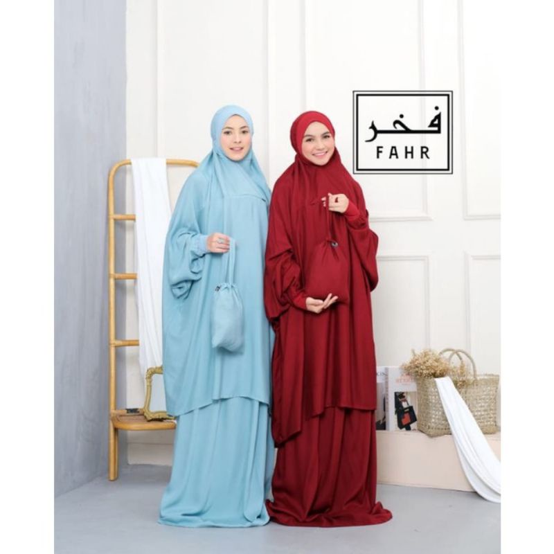 Mukena Fahr Atas Bawah Jumbo