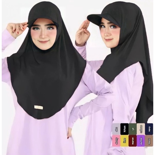 Hijab Topi Olahraga | Hijab Topi Sporty|Muslimah Hijab