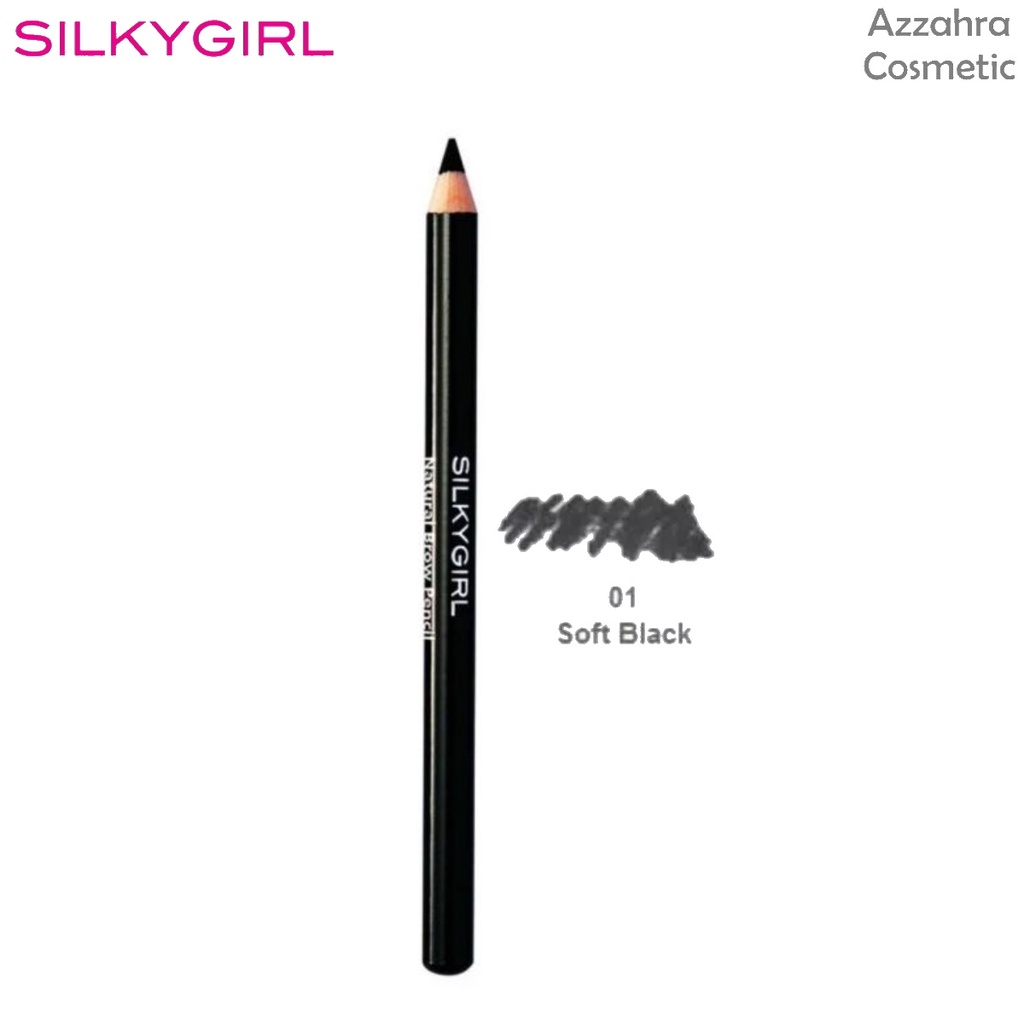 SILKYGIRL Natural Brow Pencil | Eyebrow Pencil | Pensil Alis