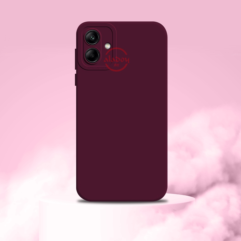 Soft Case Samsung A04 Case Liquid Silicone Pro Camera Premium Casing