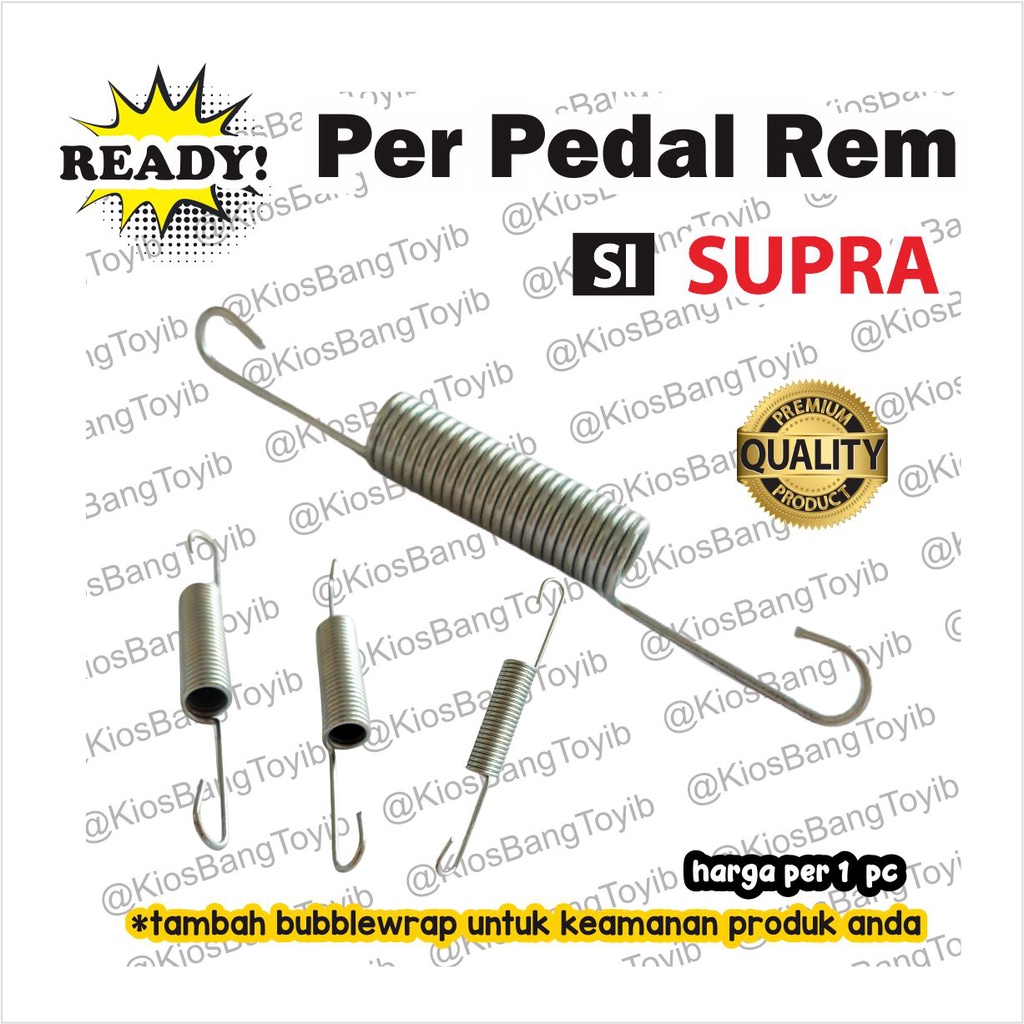 Per Peer Pir Pedal Injakan Rem Belakang Supra X125 Fit New (SI)