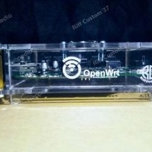 Case Akrilik untuk STB HG680P + E5372s/ E5577