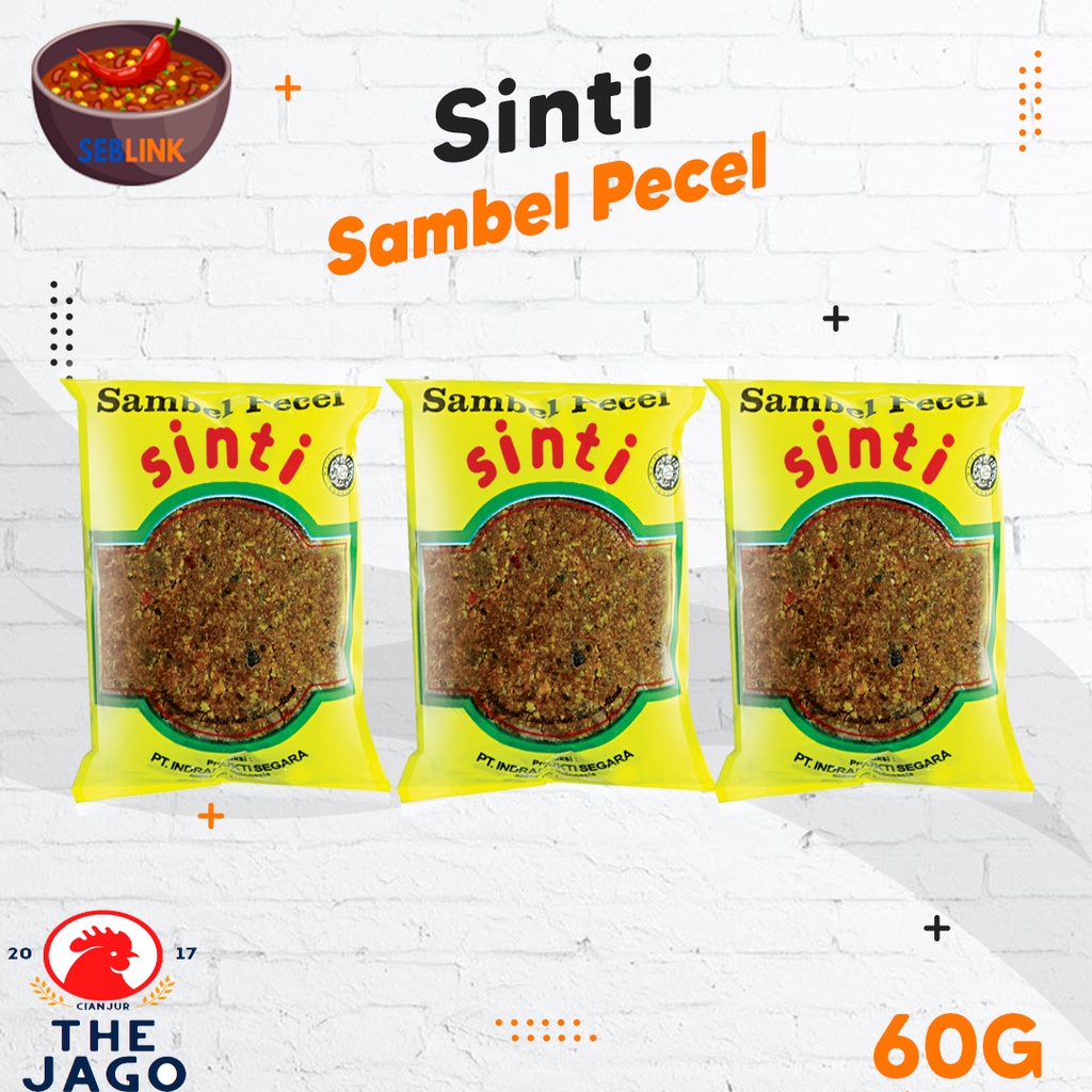 Jual Sinti Sambel Pecel 60g Bumbu Kacang Shopee Indonesia