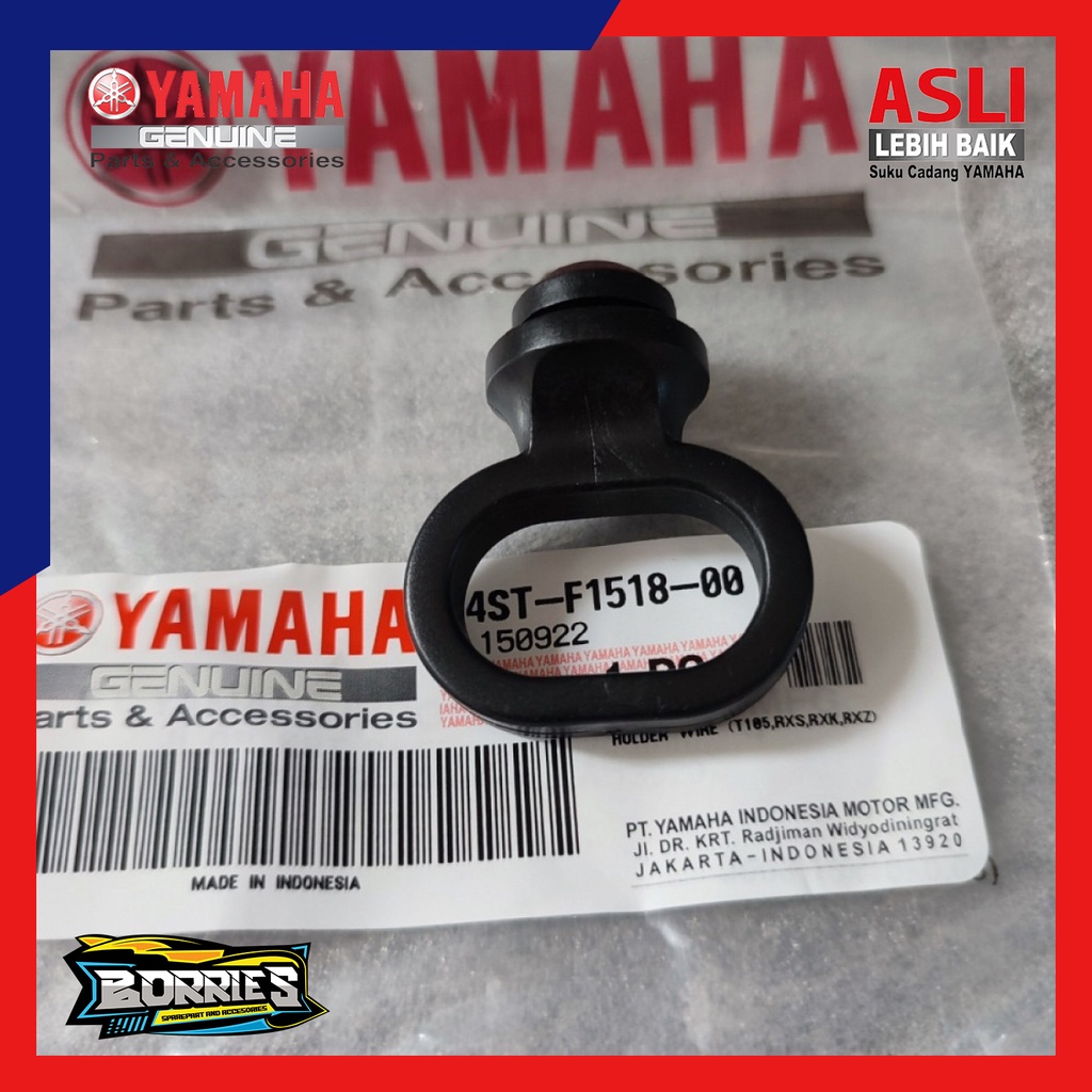 Karet Klem Kleman Holder Pegangan Kabel Speedometer RX King RXS RXZ F1ZR FIZR F1Z FIZ R Vega 4ST-F15