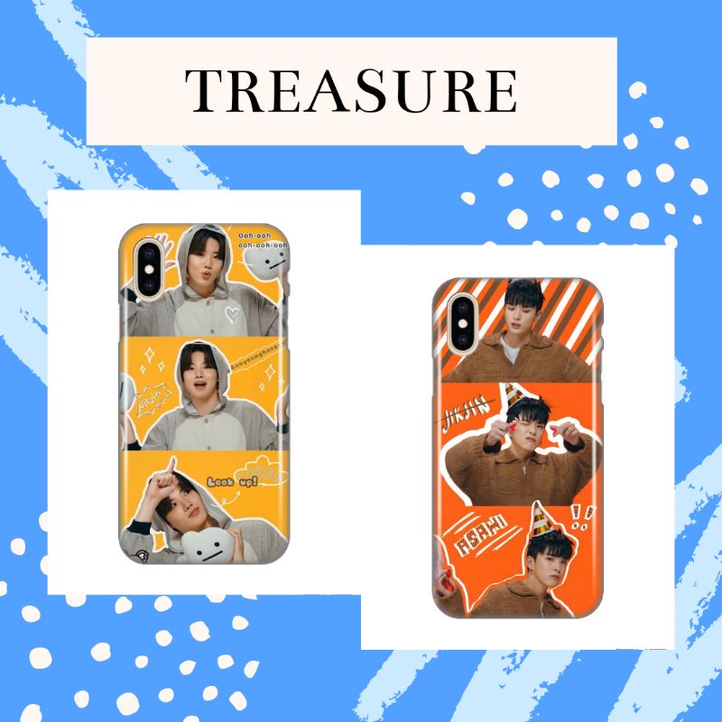 (TREASURE) Case Treasure Edition Softcase Anticrack Choi Hyunsuk Jihoon Yoshi Junkyu Mashiho Yoon Ja