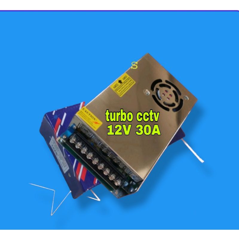 Power Supply 12V 30A SLIM +FAN PROMO 11.11