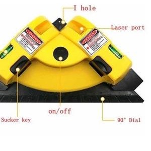 Laser Siku Sudut Leveling 90 Derajat Laser Alat Ukur Sudut 90 LV 01