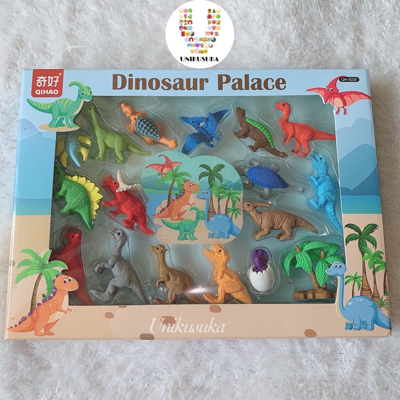 

[UNIKUSUKA] PENGHAPUS ANAK LUCU SET KOLEKSI DINO PALACE DINOSAURUS PALACE PENGHAPUS UNIK LUCU ANTIK