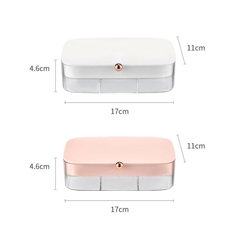 Tempat Penyimpanan Perhiasan Double Layer - Bonbox BSB30