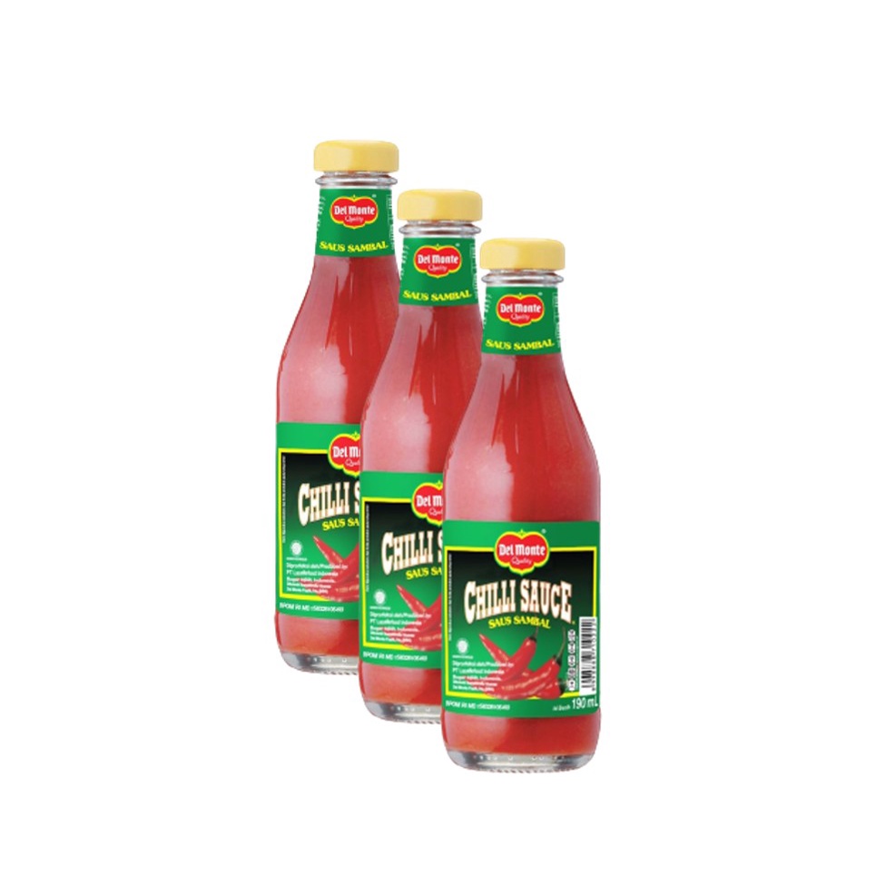 

Delmonte Saus Chilli 3 x 190 mL