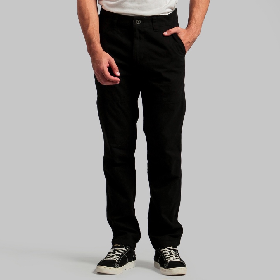 CELANA PANJANG CHINO MGEE FORZA C037 - BLACK