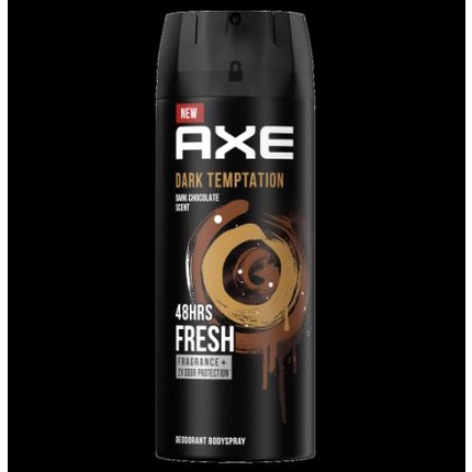 Axe Men Deodorant Body Spray Pria Dark Temptation Parfum Pria 135Ml