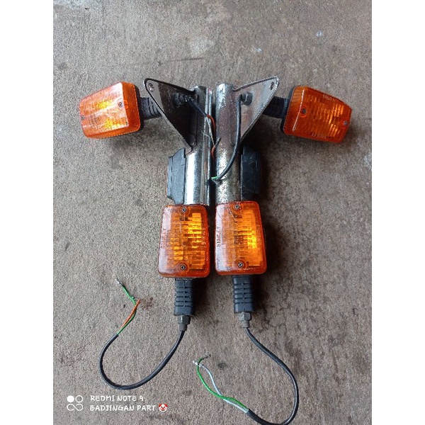 SEIN RETENG ORIGINAL STANLEY COPOTAN MOTOR HONDA GL100 SET KUPINGAN DAN MATA KUCING