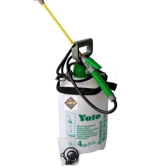 pressure sprayer YOTO 4 liter semprotan(penyemprot tanaman bertekanan)