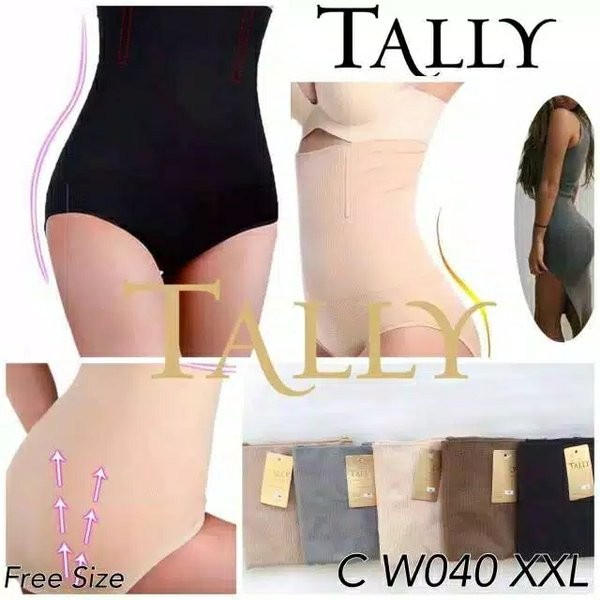 TALLY Celana KORSET Pelangsing Perut W 040 Slimming Corset Original