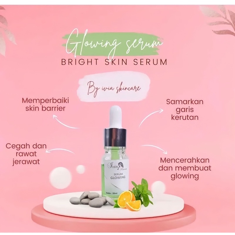 Glowing serum Ivia skincare