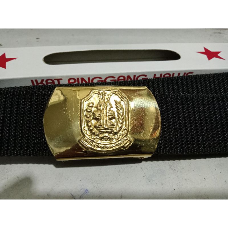 ikat pinggang/sabuk PDH pemprov jatim,sabuk pdh jer basuki