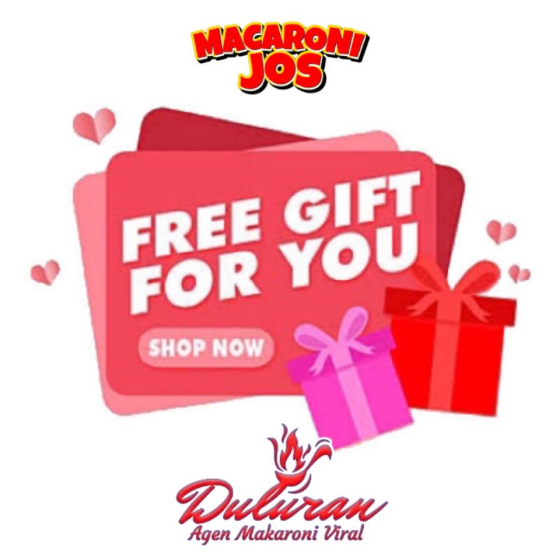 

Macaroni Jos FREE GIFT