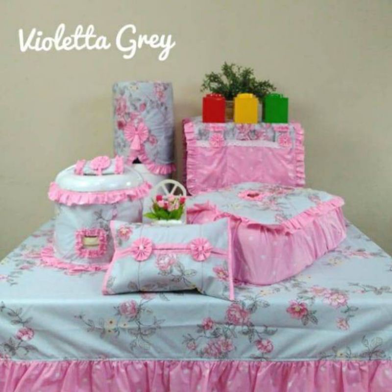 Set taplak meja gkm,motif ready stok