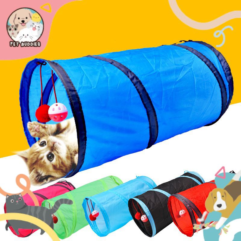 Mainan Kucing Cat Tunnel Terowongan Kucing Portable