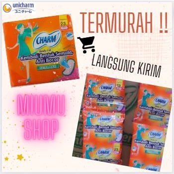 PROMO MURAH CHARM EXTRA MAXI NON WING 23CM