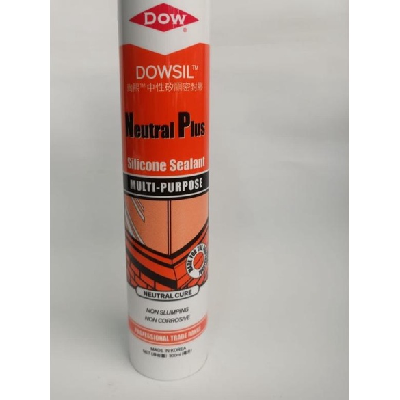 

Dowsil Netral Plus Silicone Sealant Dowsil Lem Dowsil Neutral Plus - Putih