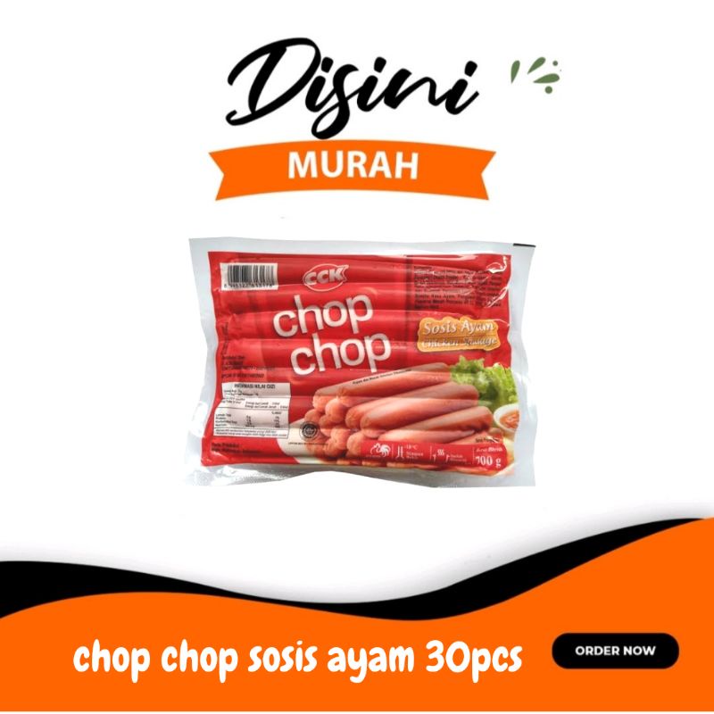 

chop chop sosis ayam 700gr 30pcs