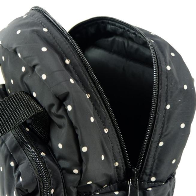 Tas Ransel mini Flashy Larbert Four Hitam Polka