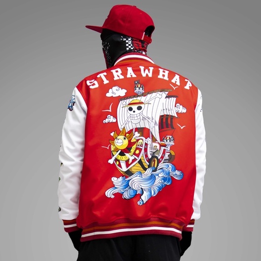 Varsity Jacket One Piece Anime Strawhat