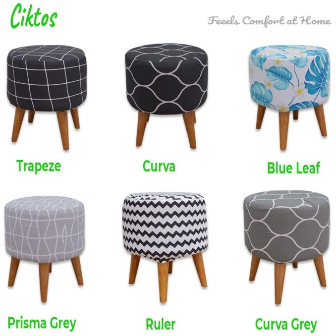 Jual Kursi Puff Stool Kursi Sofa Bulat Shopee Indonesia