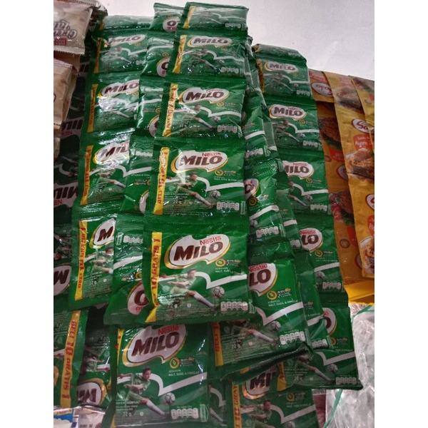 

Milo renteng isi 10 sachet