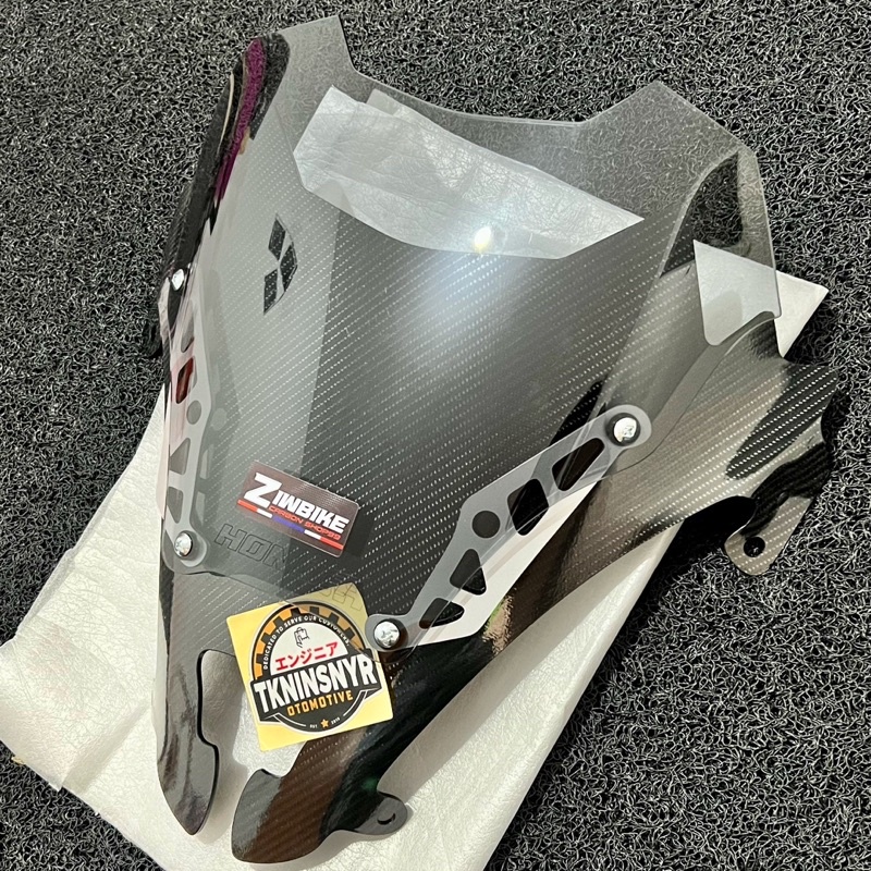 Windshield Visor PCX 150 (2018-2020) Ziwbike Carbon Thailand Smoke
