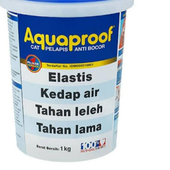 aquaproof cat pelapis anti bocor kemasan 1 Kg