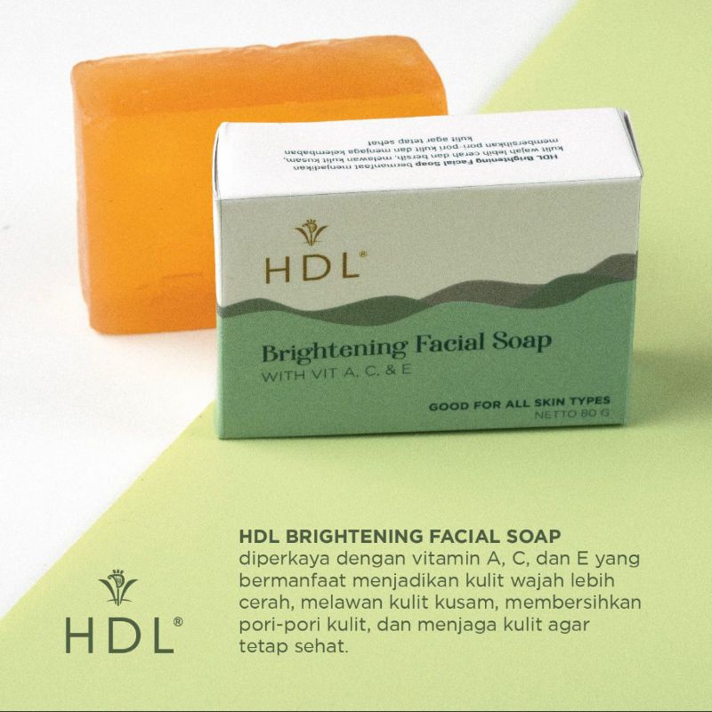 HDL FACIAL SOAP SABUN BATANG 80G