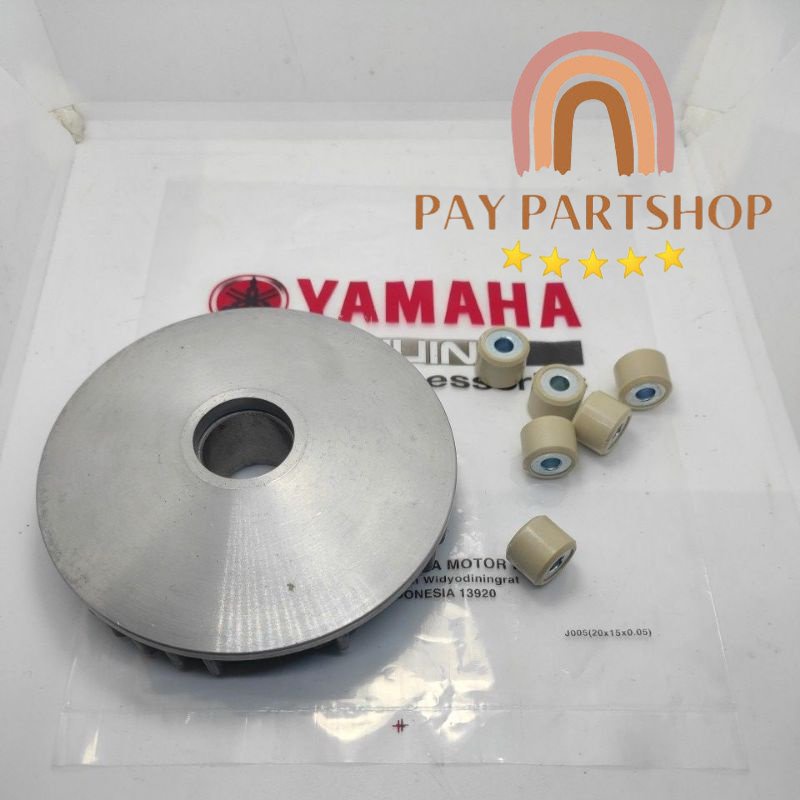Rumah roller berikut roller set yamaha mio J kode part 54P original