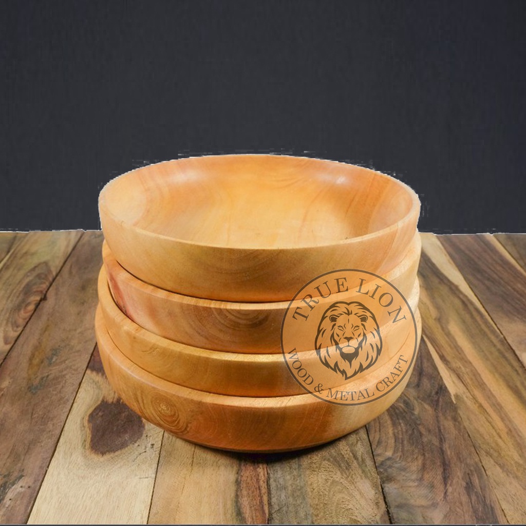 Mangkok Kayu Mahoni / Mangkok Kayu / Mangkok Kayu Makan