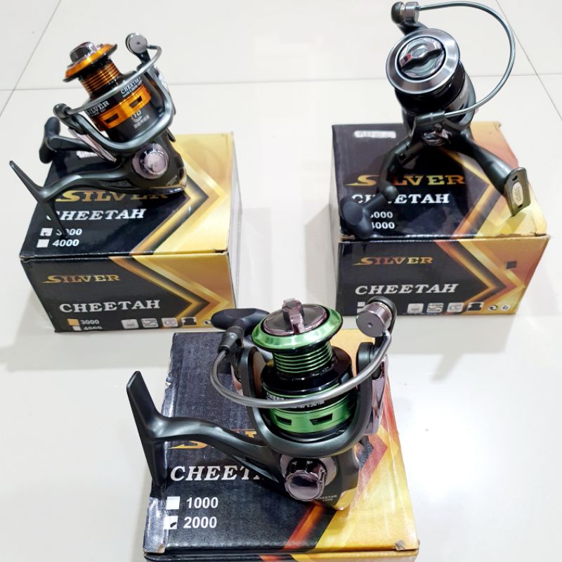 REEL SILVER CHEETAH 1000 2000 3000, 10 ballbearing