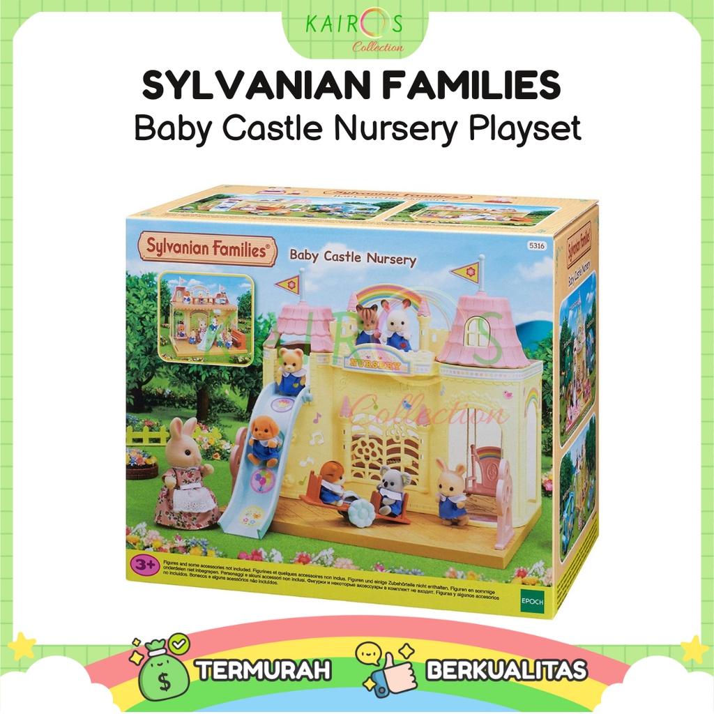 Sylvanian Families Baby Castle Nursery Playset