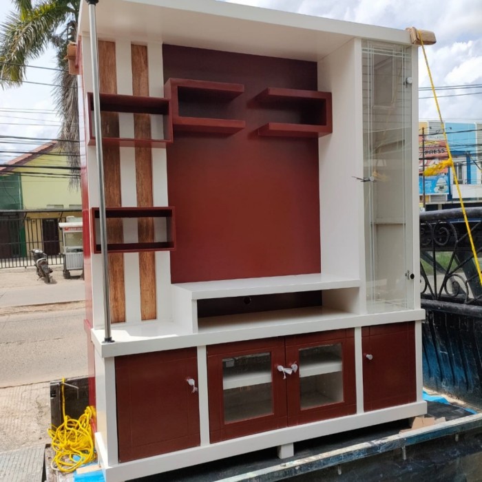 Buffet Tv Pajangan Minimalis /Rak Tv Tinggi